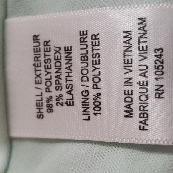 Bobeau. Blue, Sleeveless, Back Tie, Swing Hemline Mini Dress. NWOT. Size S - Picture 7 of 8